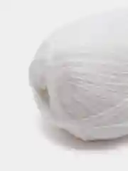 Белый пряжа Ангора Реал 40 Ализе Angora Real 40 Alize 40% шерсть 60% акрил 100 г 480 м