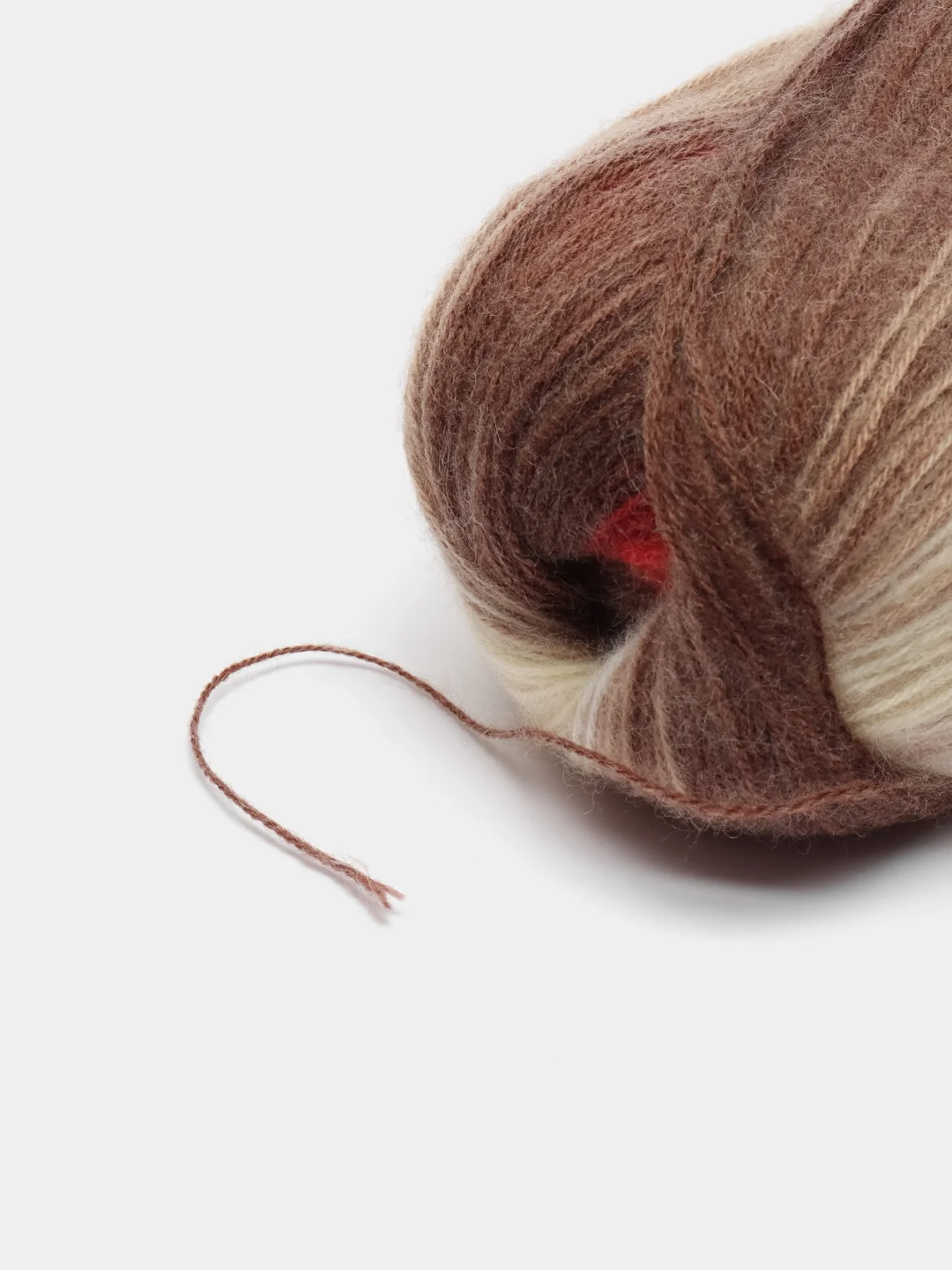 Алый пряжа Ангора Голд Батик Angora Gold Batik Alize 20% Шерсть 80% Акрил 100г 550м