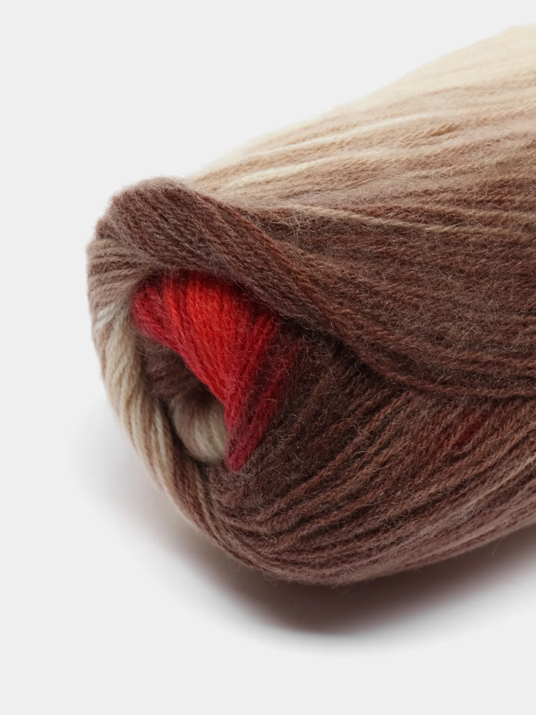 Алый пряжа Ангора Голд Батик Angora Gold Batik Alize 20% Шерсть 80% Акрил 100г 550м