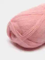 Розовый пряжа Ангора Реал 40 Ализе Angora Real 40 Alize 40% шерсть 60% акрил 100 г 480 м