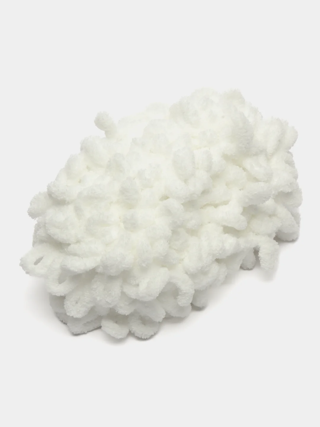Белый пряжа с большими петельками Puffy Alize (Ализе Пуффи), разные цвета