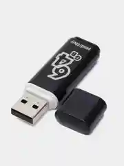Флеш накопитель USB SmartBuy Glossy 2.0, 4 GB - 64 GB