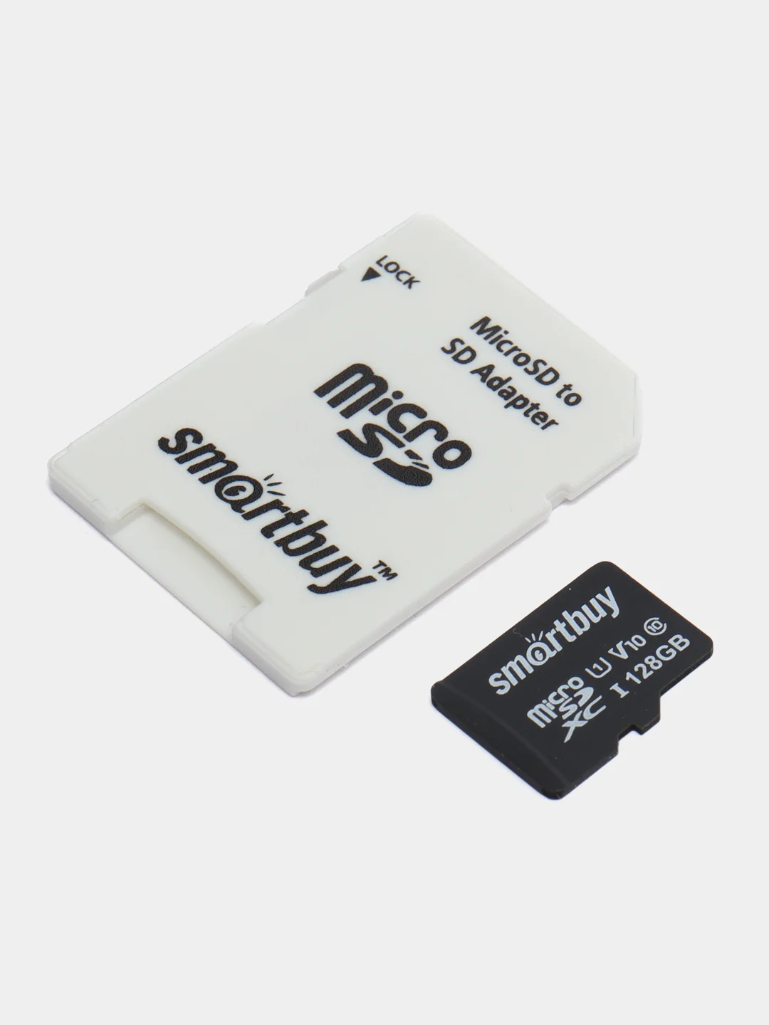 Карта памяти SmartBuy microSD, Class10 64GB, 128GB, флешка для смартфона, телефона