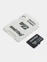Карта памяти SmartBuy microSD, Class10 64GB, 128GB, флешка для смартфона, телефона