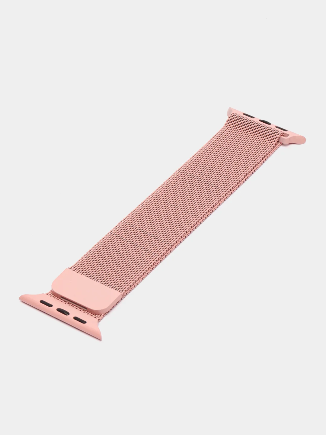 Розовый ремешок для Apple Watch, миланская петля, нержавеющая сталь