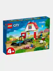 Конструктор LEGO CITY "Ферма и амбар с животными", 60346