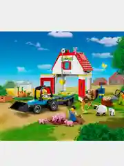 Конструктор LEGO CITY "Ферма и амбар с животными", 60346