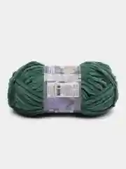 Лесной зеленый пряжа плюшевая Alize Velluto, 100% микрополиэстер, 100 г, 68 м