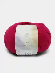 Тёмно-розовый пряжа Cashmere Yarn, 50 г/ 200 м, 60% меринос, 20% вискоза, 15% ПА, 5% кашемир