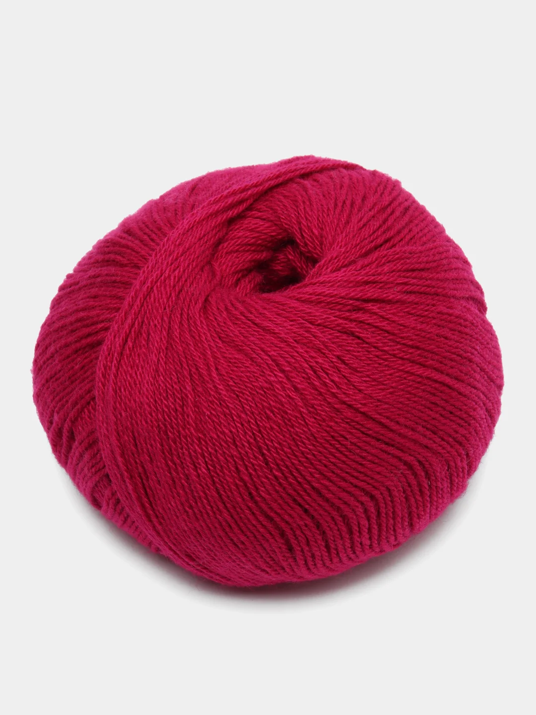 Тёмно-розовый пряжа Cashmere Yarn, 50 г/ 200 м, 60% меринос, 20% вискоза, 15% ПА, 5% кашемир