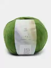 Зеленый пряжа Cashmere Yarn, 50 г/ 200 м, 60% меринос, 20% вискоза, 15% ПА, 5% кашемир