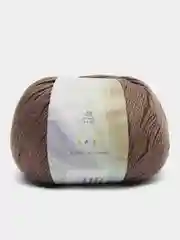 Бежевый пряжа Cashmere Yarn, 50 г/ 200 м, 60% меринос, 20% вискоза, 15% ПА, 5% кашемир