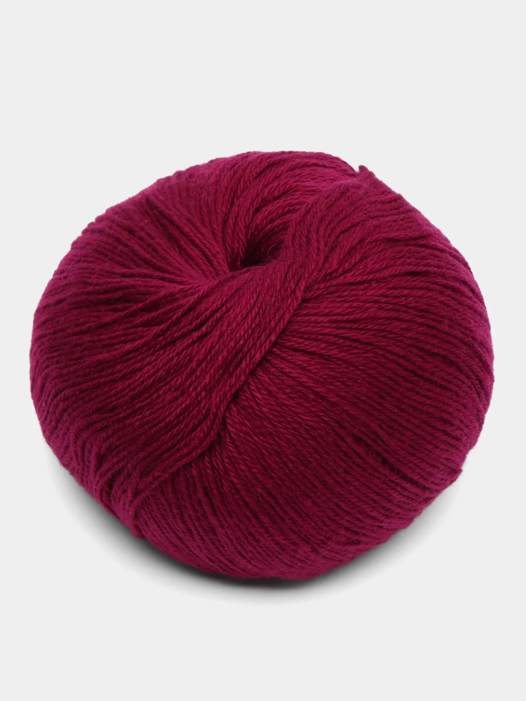 Багровый пряжа Cashmere Yarn, 50 г/ 200 м, 60% меринос, 20% вискоза, 15% ПА, 5% кашемир