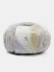 Серый металлик пряжа Cashmere Yarn, 50 г/ 200 м, 60% меринос, 20% вискоза, 15% ПА, 5% кашемир