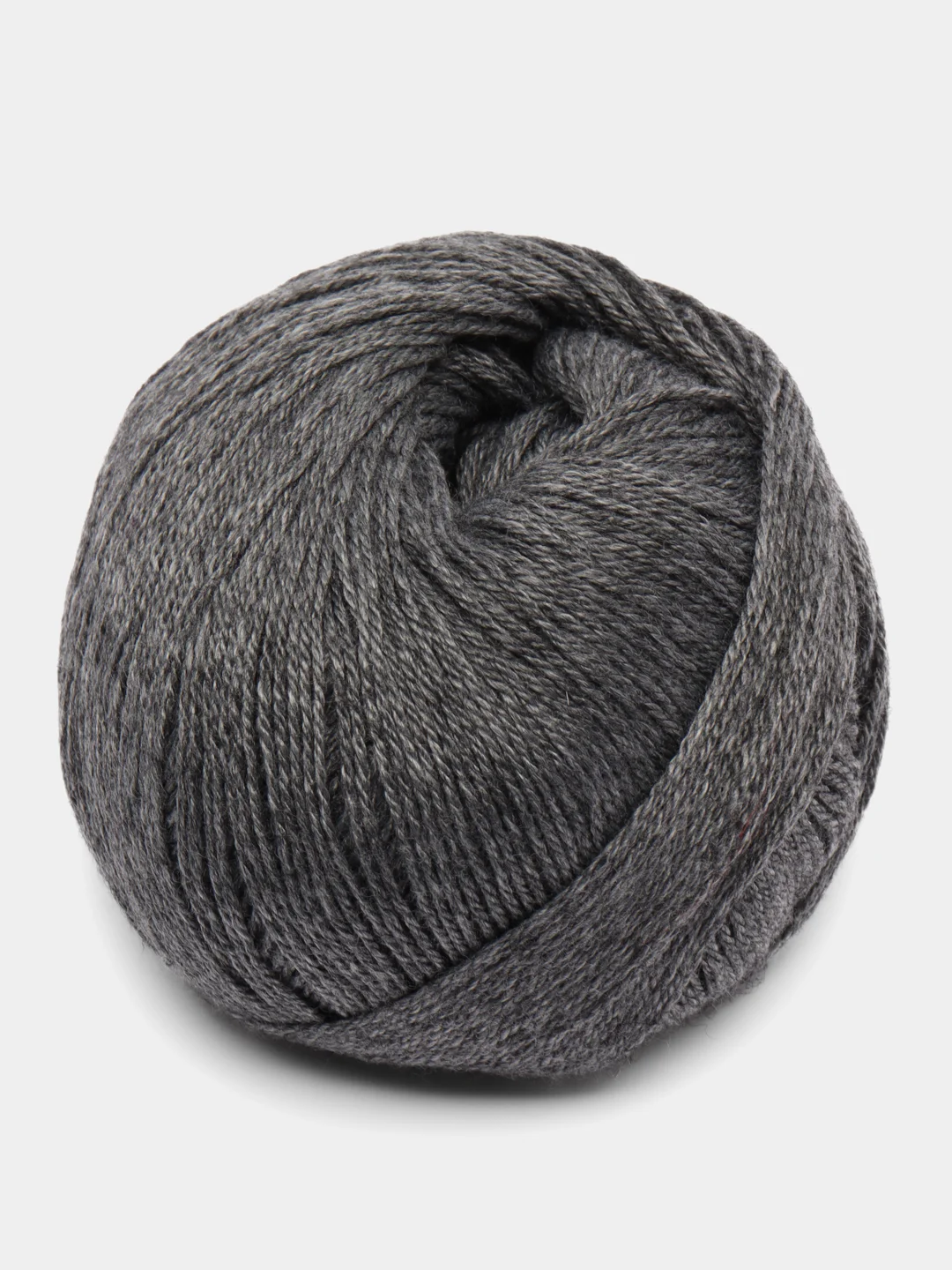 Серый пряжа Cashmere Yarn, 50 г/ 200 м, 60% меринос, 20% вискоза, 15% ПА, 5% кашемир