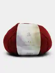 Бордовый пряжа Cashmere Yarn, 50 г/ 200 м, 60% меринос, 20% вискоза, 15% ПА, 5% кашемир