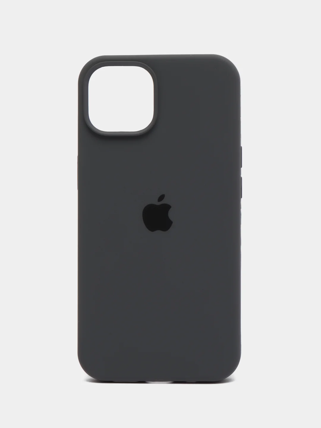 Угольный чехол Silicone Case для Apple iPhone 14 / 14Pro / 14Plus / 14ProMax
