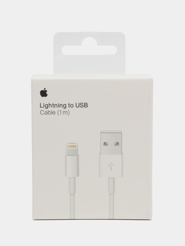 Зарядка для айфона / Кабель lightning / Для iPhone Apple 7,8,X,11,iPad (1 метр)