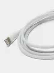 Белый зарядка для айфона / Кабель lightning / Для iPhone Apple 7,8,X,11,iPad (1 метр)