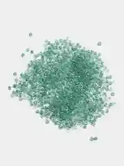 Салатовый бисер стеклянный, 10 г и 30 г