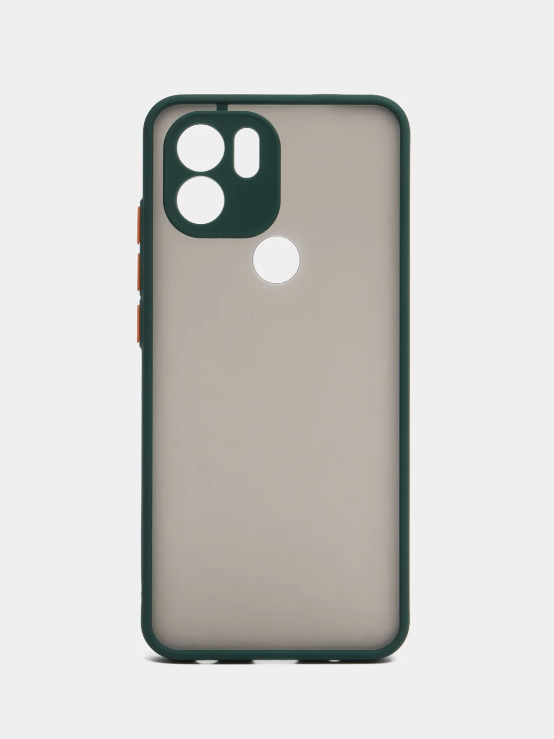 Тёмно-зелёный чехол XIAOMI POCO C51 / REDMI A2 PLUS / A2 / REDMI A1 PLUS / A1 с  карманом для карты
