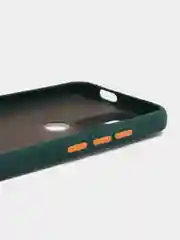 Тёмно-зелёный чехол XIAOMI POCO C51 / REDMI A2 PLUS / A2 / REDMI A1 PLUS / A1 с  карманом для карты