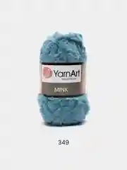 Морской пряжа  YarnArt Mink, полиамид, 50 г, 75 м, (имитация меха)