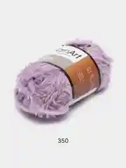 Сиреневый пряжа  YarnArt Mink, полиамид, 50 г, 75 м, (имитация меха)