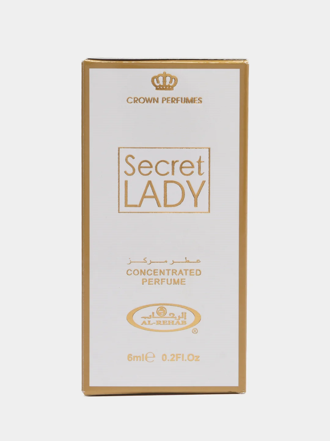 Масляные духи Al Rehab Secret Lady (Сикрет Леди), роликовый флакон, 6 мл