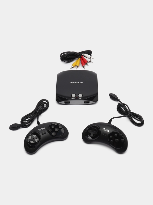 Игровая приставка Sega Магистр Titan 3, 16-bit, 500 игр, 2 геймпада