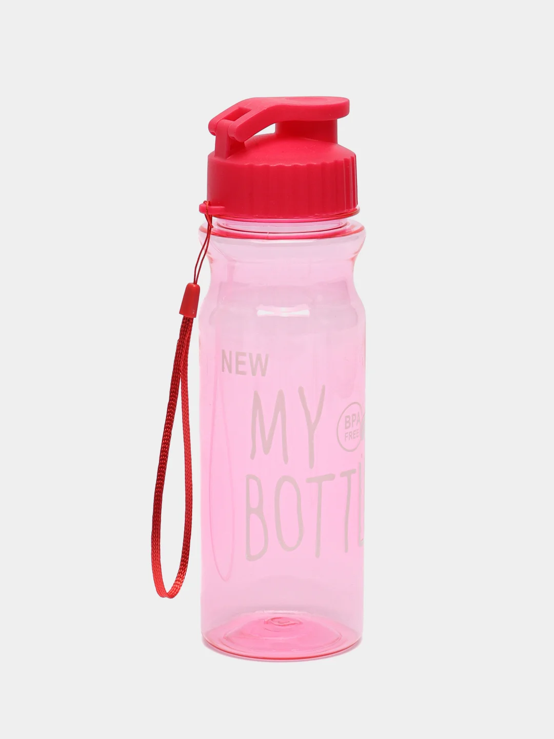 Вишнёвый бутылка для воды "My bottle", 500 мл, 6.5 х 22 см