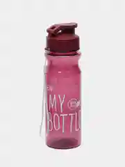 Бордовый бутылка для воды "My bottle", 500 мл, 6.5 х 22 см