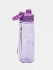 Сиреневый бутылка для воды "My bottle", 500 мл, 6.5 х 22 см