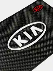 Противоскользящий коврик на панель автомобиля, для телефона, с эмблемой