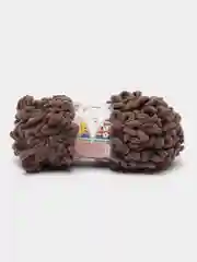 Коричневый пряжа Alize Puffy Fine