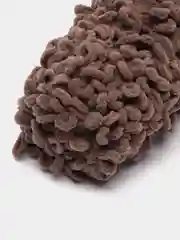 Коричневый пряжа Alize Puffy Fine