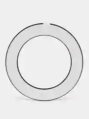 Черный кольцо магнитное MagSafe под чехол на смартфон телефон с функцией беспроводной зарядки
