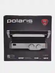 Гриль-пресс Polaris PGP 2402, серебристый