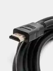 Черный цифровой кабель HDMI M-M ver 1.4, FullHD, 2K, 3 м