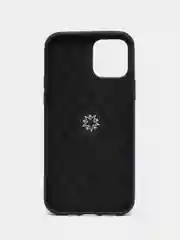 Черный чехол для iPhone 12 с кольцом