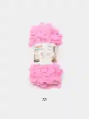 Розовый пряжа Alize Puffy, петельки, 5 штук, разные цвета