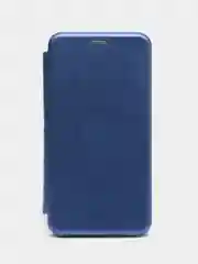 Синий чехол-книжка на Nokia 2.1, 3.1, 5.1 из экокожи, с карманом для карт