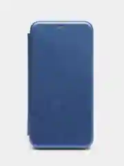Синий чехол-книжка для Nokia 7.1 Plus, из экокожи, с карманом для карт