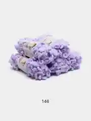 Пурпурный пряжа Alize Puffy, петельки, 5 штук, разные цвета