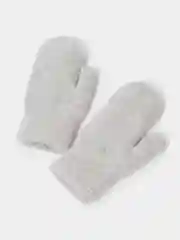 Серый варежки женские