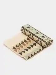 Зеленый ткань для рукоделия и шитья, хлопок: двунитка, 80х40 см