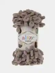 Кремовый пряжа Alize Puffy, петельки, 5 штук, разные цвета