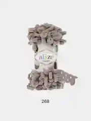 Карамельный пряжа Alize Puffy, петельки, 5 штук, разные цвета