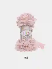 Пудровый пряжа Alize Puffy, петельки, 5 штук, разные цвета