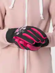 Черный горнолыжные детские перчатки